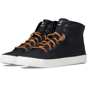 NEW Sperry Womens Crest High-Top Sneaker (Black) – Size 10